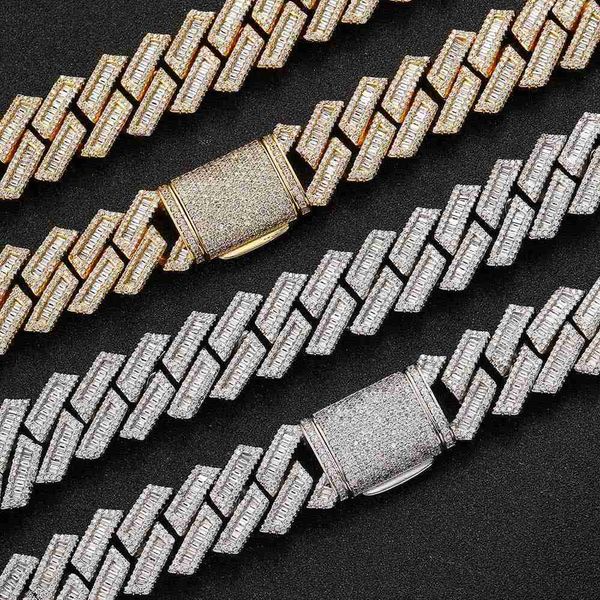 14mm hip hop fine jewelry baguette diamond men necklace sterling silver fully vvs moissanite luxury cuban link chain
14mm hip hop fine jewelry baguette diamond men necklace sterling silver fully vvs moissanite luxury cuban link chain