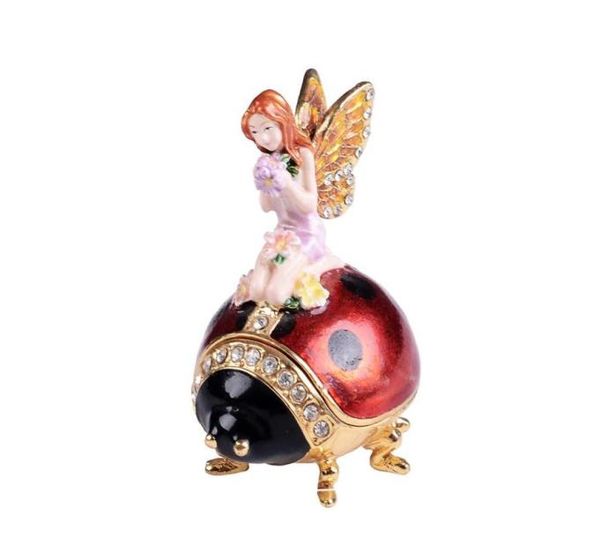 crafted gifts fairy on ladybug metal jewelry trinket box unique vintage decor metal gift metal collectibles303z3020854, Black;white
crafted gifts fairy on ladybug metal jewelry trinket box unique vintage decor metal gift metal collectibles303z3020854, Black;white