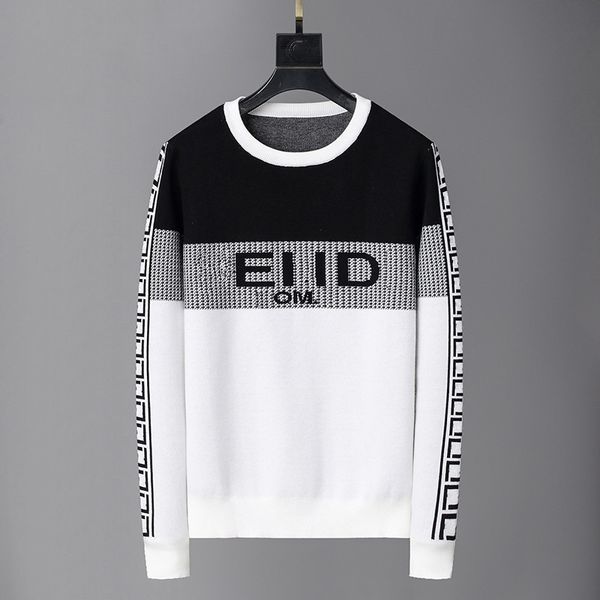 23ss designer luxury mens and womens sweater casual sweatshirt new fashion pullover geometry patchwork color print clothing, White;black
23ss designer luxury mens and womens sweater casual sweatshirt new fashion pullover geometry patchwork color print clothing, White;black