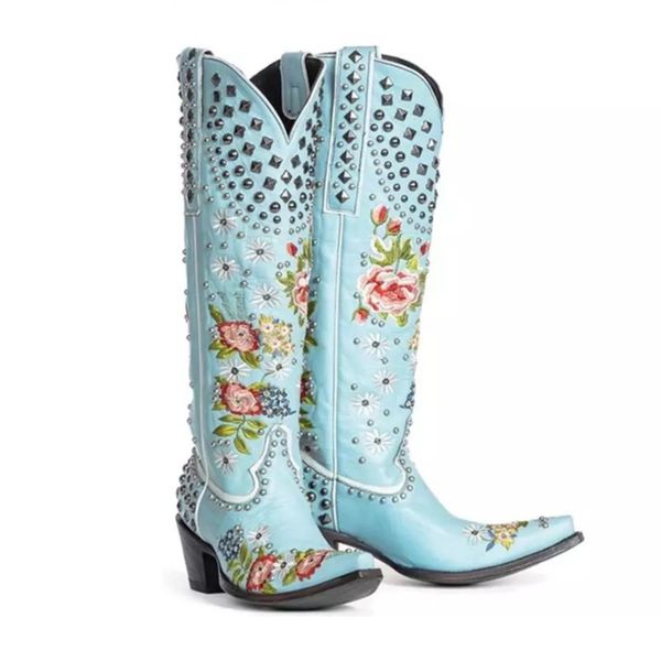 boots foreign trade pointed toe boots women's boots ethnic style embroidered rivet thick heel women's boots large size 34-43 23080, Black
boots foreign trade pointed toe boots women's boots ethnic style embroidered rivet thick heel women's boots large size 34-43 23080, Black