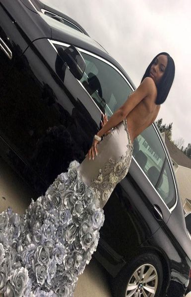 2018 silver evening dresses with lace applique sleeveless mermaid prom dresses with rose flowers custom made formal party gow8627603, Black;red
2018 silver evening dresses with lace applique sleeveless mermaid prom dresses with rose flowers custom made formal party gow8627603, Black;red