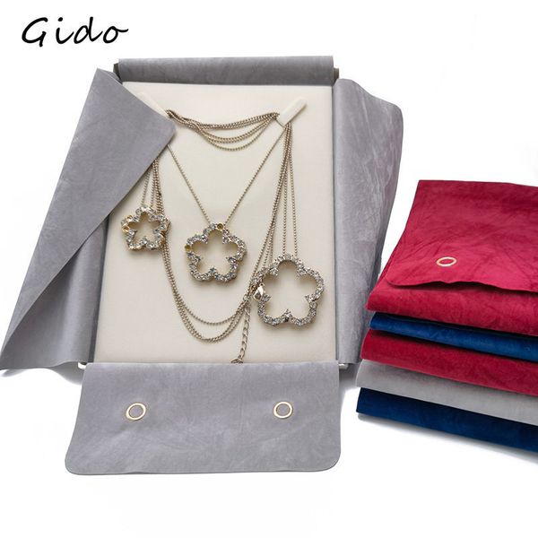 jewelry boxes recommends doublesided polished soft fabric pearl necklace bag packaging holder pendant display 230808, Black;white
jewelry boxes recommends doublesided polished soft fabric pearl necklace bag packaging holder pendant display 230808, Black;white