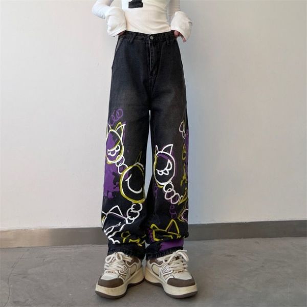 men's jeans deeptown cyber y2k streetwear graffiti jean baddies hippie baggy grunge graphic pants acubi denim trousers aesthetic kpop 2, Blue
men's jeans deeptown cyber y2k streetwear graffiti jean baddies hippie baggy grunge graphic pants acubi denim trousers aesthetic kpop 2, Blue