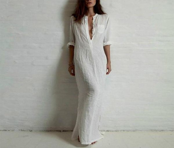 women boho dress robe female maxi dress 2020 summer long shirt plus size 5xl elegant ladies long sleeve v neck retro gowns9583822, Black;gray
women boho dress robe female maxi dress 2020 summer long shirt plus size 5xl elegant ladies long sleeve v neck retro gowns9583822, Black;gray