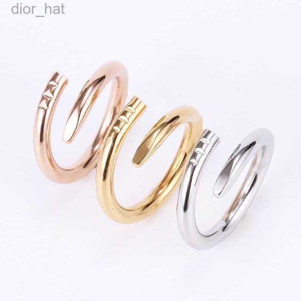 love rings womens band ring jewelry titanium steel single nail european and american fashion street casual couple classic gold silver rose o
love rings womens band ring jewelry titanium steel single nail european and american fashion street casual couple classic gold silver rose o