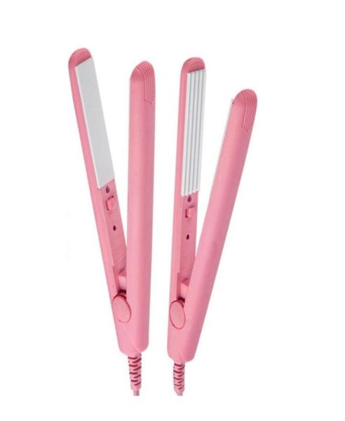 electric ceramic flat iron and curler travel mini pink hair straighteners wave corrugated or straightening irons for choose35518964719985, Black
electric ceramic flat iron and curler travel mini pink hair straighteners wave corrugated or straightening irons for choose35518964719985, Black
