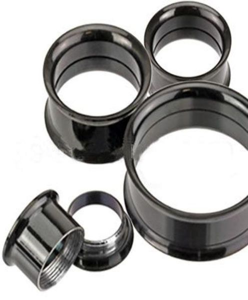 cf202 whole 36pcs mix 9size double flared internally threaded stainless steel black flesh tunnel ear plug piercing2436128, Silver
cf202 whole 36pcs mix 9size double flared internally threaded stainless steel black flesh tunnel ear plug piercing2436128, Silver