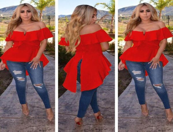 special design 2019 new popular casual style women t shirt solid slash neck ruffle short sleeve bodycon blouses tee3774866, White
special design 2019 new popular casual style women t shirt solid slash neck ruffle short sleeve bodycon blouses tee3774866, White