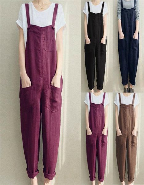 4xl womens sleeveless dungarees rompers cotton linen jumpsuit loose preppy style pants casual pocket overalls playsuits8760433, Black;white
4xl womens sleeveless dungarees rompers cotton linen jumpsuit loose preppy style pants casual pocket overalls playsuits8760433, Black;white