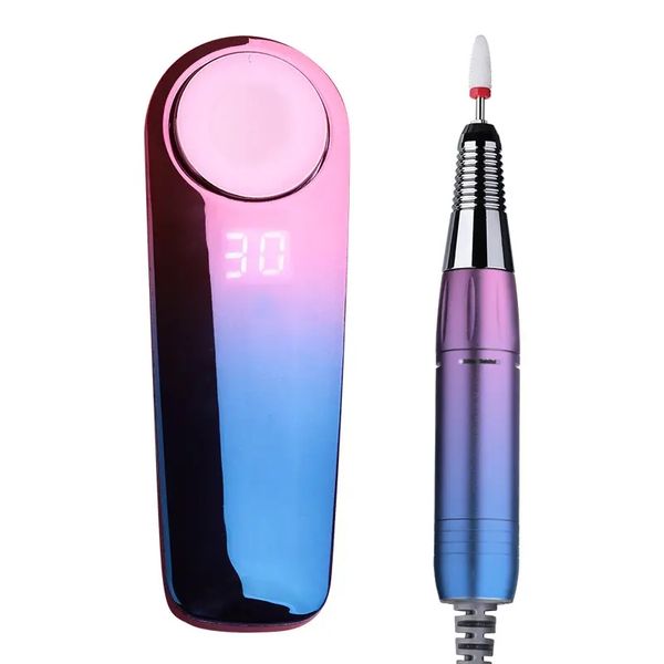 35000rpm electric nail file - professional rechargeable nail drill machine for acrylic gel polygel nails (gradient color) nails supplies
35000rpm electric nail file - professional rechargeable nail drill machine for acrylic gel polygel nails (gradient color) nails supplies