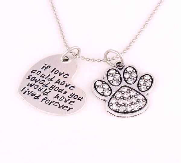 hs29 if love could have saved youyou would have lived forever heart charm crystal alloy fit for diy dog or cat or bear pet neckla8021883, Silver
hs29 if love could have saved youyou would have lived forever heart charm crystal alloy fit for diy dog or cat or bear pet neckla8021883, Silver