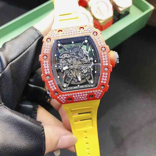 richa millers wristwatches 35-02 automatic machine luxury watch drill case gmt clock reloj alloy skeleton tourbillon fashion mens watches
richa millers wristwatches 35-02 automatic machine luxury watch drill case gmt clock reloj alloy skeleton tourbillon fashion mens watches