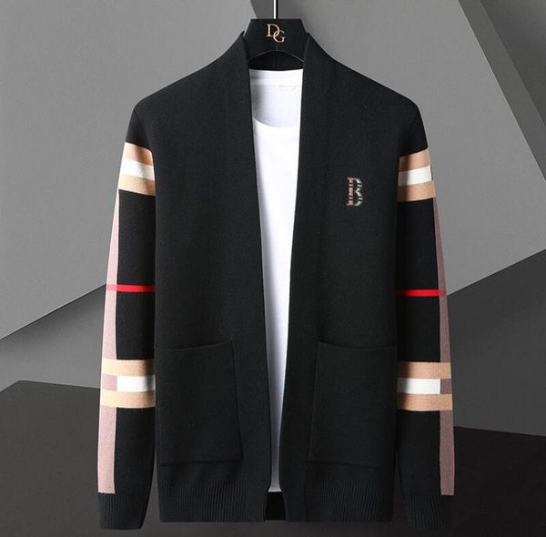 men's sweaters 2023 autumn/winter new long sleeve sweater men's knitwear fashion men's cardigan, White;black
men's sweaters 2023 autumn/winter new long sleeve sweater men's knitwear fashion men's cardigan, White;black