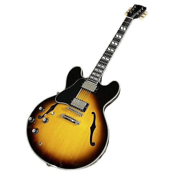 new e s 345 vintage burst left hand sn212420417 4.07kg g clu electric guitar as same of the pictures
new e s 345 vintage burst left hand sn212420417 4.07kg g clu electric guitar as same of the pictures
