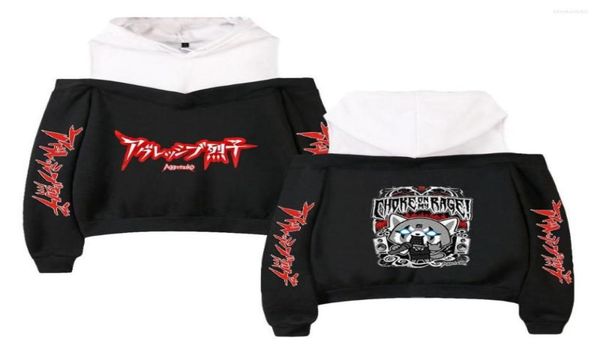 women039s hoodies hoodie aggretsuko female off shoulder sweatshirt women039s pullover harajuku streetwear 2022 american cart6630046, Black
women039s hoodies hoodie aggretsuko female off shoulder sweatshirt women039s pullover harajuku streetwear 2022 american cart6630046, Black