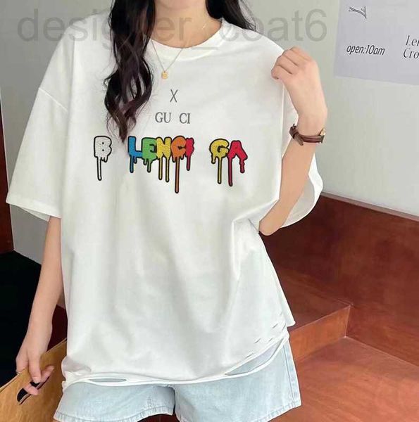 women's t-shirt designer women's t-shirt designer correct version luxury fashion branded colorful letter printing men's and o, White
women's t-shirt designer women's t-shirt designer correct version luxury fashion branded colorful letter printing men's and o, White