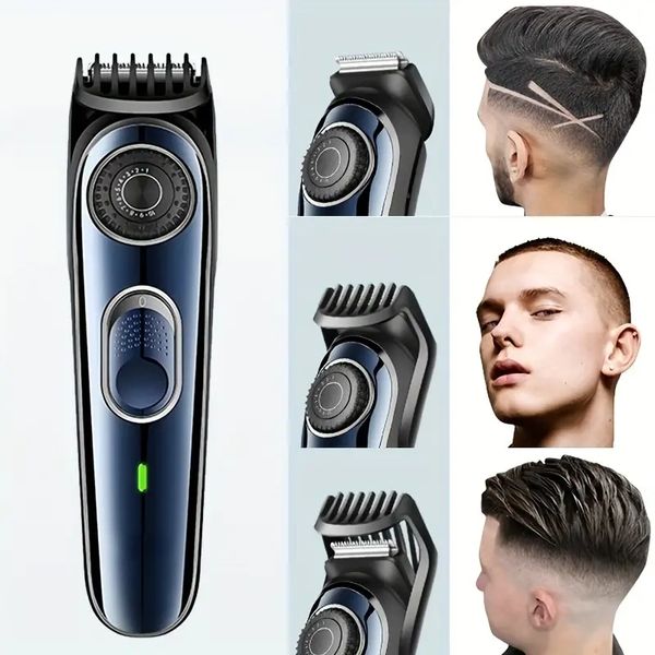 father's day gift idea: professional hair clippers & trimmer kit for men - cordless barber fade clipper hair cutting kit, beard trimmer
father's day gift idea: professional hair clippers & trimmer kit for men - cordless barber fade clipper hair cutting kit, beard trimmer