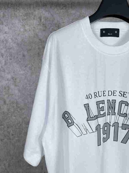 women's t-shirt designer high edition 2023 summer new luxury fashion b family 1917 series 3d letter burst print men's and short sl, White
women's t-shirt designer high edition 2023 summer new luxury fashion b family 1917 series 3d letter burst print men's and short sl, White