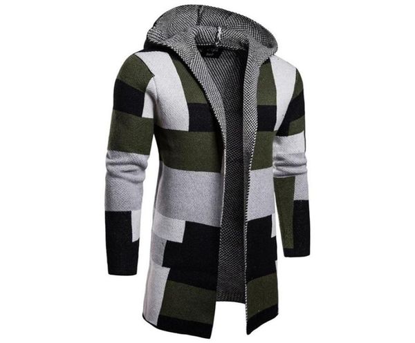 men foreign trade stripe color matching jackets long style cardigan outerwear sweater male button drop shipfashion coats1046519, White;black
men foreign trade stripe color matching jackets long style cardigan outerwear sweater male button drop shipfashion coats1046519, White;black