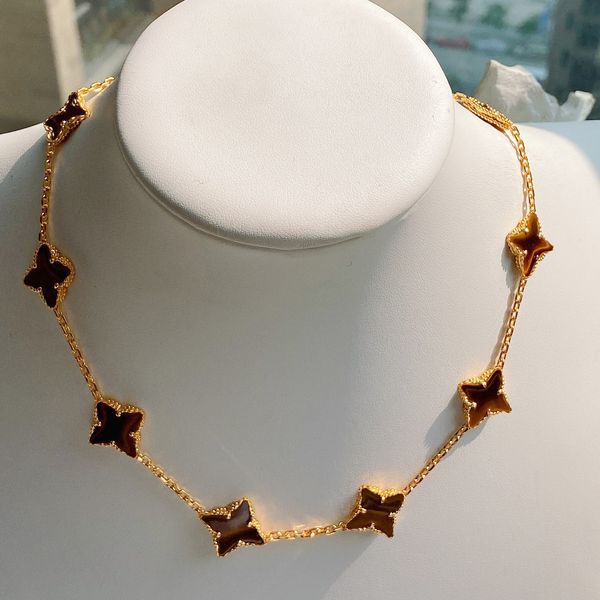 designer jewelry necklaces gold chain clover for women fashion 10 flower diamond luxury shell classic four leaf clover necklace jewelry gift, Black
designer jewelry necklaces gold chain clover for women fashion 10 flower diamond luxury shell classic four leaf clover necklace jewelry gift, Black