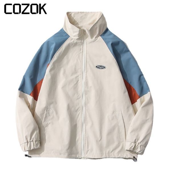 mens jackets korean patchwork varsity jacket men women japanese harajuku color block windbreaker coats spring thin vintage cargo 230808, Black;brown
mens jackets korean patchwork varsity jacket men women japanese harajuku color block windbreaker coats spring thin vintage cargo 230808, Black;brown