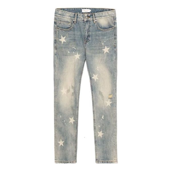 mens jeans high street ripped pentagram print midwaist straight slim trousers autumn men casual washed distressed denim pants 230808, Blue
mens jeans high street ripped pentagram print midwaist straight slim trousers autumn men casual washed distressed denim pants 230808, Blue