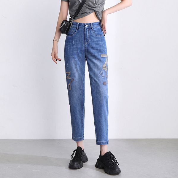 men's jeans 2023 autumn jean's casual high waist harlan pants elastic fashion slim retro denim 230807, Blue
men's jeans 2023 autumn jean's casual high waist harlan pants elastic fashion slim retro denim 230807, Blue