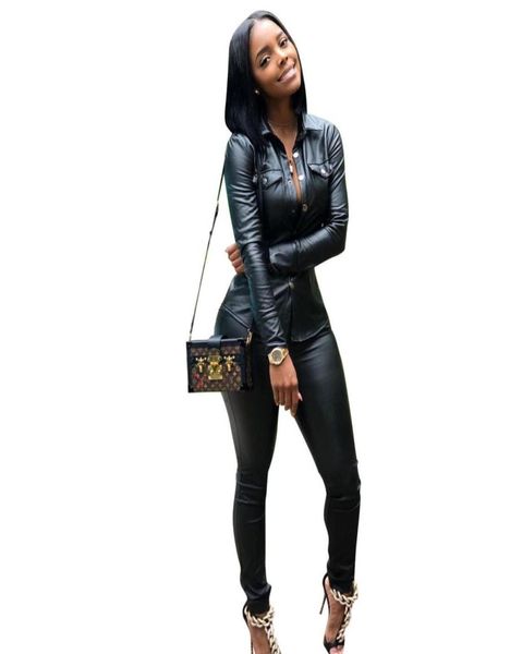 pu leather women clothing set tracksuit plus size biker autumn winter turn down collar faux leather 2 pieces set9450992, White
pu leather women clothing set tracksuit plus size biker autumn winter turn down collar faux leather 2 pieces set9450992, White