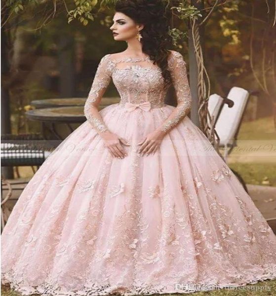 vestidos blush pink lace ball gown quinceanera dress long sleeves boat neck 3d flora princess bridal gowns arabic dubai ba54483558664, Blue;red
vestidos blush pink lace ball gown quinceanera dress long sleeves boat neck 3d flora princess bridal gowns arabic dubai ba54483558664, Blue;red