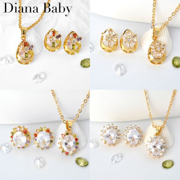wedding jewelry sets diana baby zircon rainbow crystal leaf eye hexagram pendant necklace earrings engagement female accessories 230808, Slivery;golden
wedding jewelry sets diana baby zircon rainbow crystal leaf eye hexagram pendant necklace earrings engagement female accessories 230808, Slivery;golden