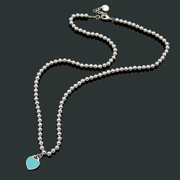 new enamel t brand heart pendant necklace for men and women classic luxury couple designer necklace fashion premium 316l titanium steel neck, Silver
new enamel t brand heart pendant necklace for men and women classic luxury couple designer necklace fashion premium 316l titanium steel neck, Silver