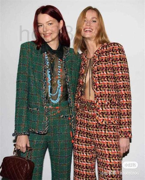 2023 designer clothes women jacket women clothing fashion chains tweed jacket women's trousers cargo pants yoga tweed wide leg pants gi, Black;brown
2023 designer clothes women jacket women clothing fashion chains tweed jacket women's trousers cargo pants yoga tweed wide leg pants gi, Black;brown