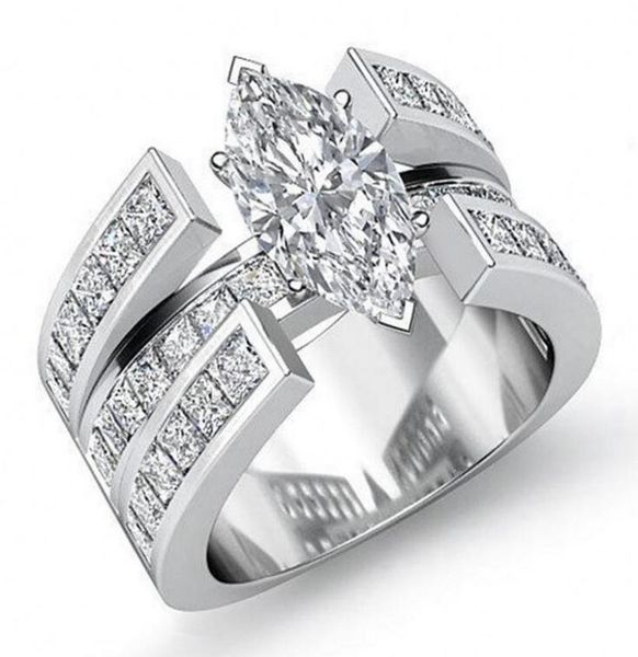 victoria wieck luxury jewelry 925 sterling silver marquise cut white z cz diamond promise ring women wedding bridal r8833435, Slivery;golden
victoria wieck luxury jewelry 925 sterling silver marquise cut white z cz diamond promise ring women wedding bridal r8833435, Slivery;golden