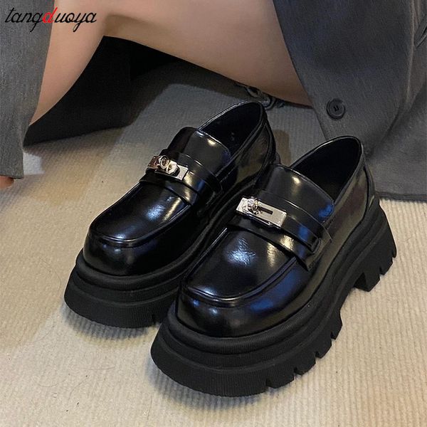 dress shoes platform loafers shoes british college style muffin thick sole round toe single shoes loafers women luxury designer brand pumps, Black
dress shoes platform loafers shoes british college style muffin thick sole round toe single shoes loafers women luxury designer brand pumps, Black
