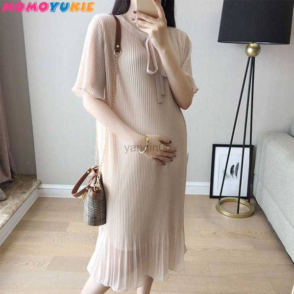 maternity dresses 2022 pregnant women summer fashion chiffon dress short sleeve bow collar maternity red wedding dress loose maternal party, White
maternity dresses 2022 pregnant women summer fashion chiffon dress short sleeve bow collar maternity red wedding dress loose maternal party, White