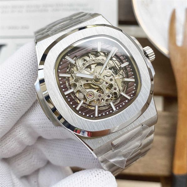 survival bracelets automatic mechanical watch nautilus baida hollow pin fully, Slivery;black
survival bracelets automatic mechanical watch nautilus baida hollow pin fully, Slivery;black