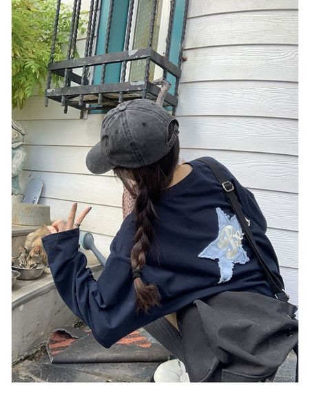womens hoodies sweatshirts houzhou kpop vintage star women y2k harajuku cotton long sleeve tshirts female korean oversize patchwork 230808, Black
womens hoodies sweatshirts houzhou kpop vintage star women y2k harajuku cotton long sleeve tshirts female korean oversize patchwork 230808, Black