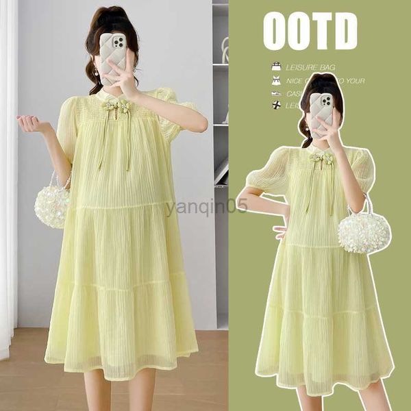 maternity dresses 1160# vintage china stylish maternity dress elegant a line loose clothes for pregnant women summer fashion pregnancy cloth, White
maternity dresses 1160# vintage china stylish maternity dress elegant a line loose clothes for pregnant women summer fashion pregnancy cloth, White