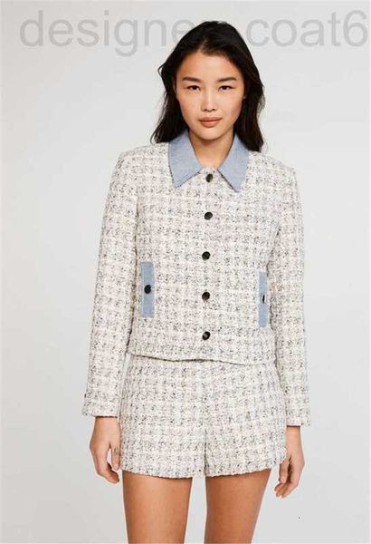 women's jackets designer c family french short coat 2021 spring/summer new commuter straight tube tweed cfpve00204 heac, Black;brown
women's jackets designer c family french short coat 2021 spring/summer new commuter straight tube tweed cfpve00204 heac, Black;brown