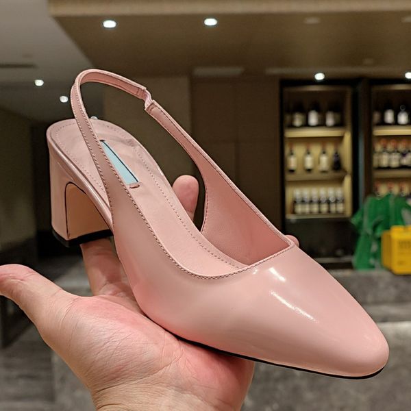 mary jane sandals designer womens dress shoes 5cm mid chunky heel closed toe slippers quality patent leather metal hardware buckle sandal li, Black
mary jane sandals designer womens dress shoes 5cm mid chunky heel closed toe slippers quality patent leather metal hardware buckle sandal li, Black