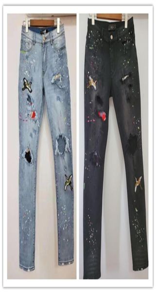 new style 20ss mens designer amjeans crane hole vintage denim pants fashion spray paint clothing hip hop skinny jeans size 28365220644, Blue
new style 20ss mens designer amjeans crane hole vintage denim pants fashion spray paint clothing hip hop skinny jeans size 28365220644, Blue