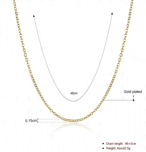 18k gold plated rolo chains necklaces fashion 15mm 18 inch diy pendant brass necklace fine jewelry for women girls3197375, Silver
18k gold plated rolo chains necklaces fashion 15mm 18 inch diy pendant brass necklace fine jewelry for women girls3197375, Silver