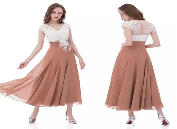 2018 mother of the bride dresses v neck cap sleeves appliques lace chiffon pleated tea length wedding guest dresses rose wh5198018, Black;red
2018 mother of the bride dresses v neck cap sleeves appliques lace chiffon pleated tea length wedding guest dresses rose wh5198018, Black;red
