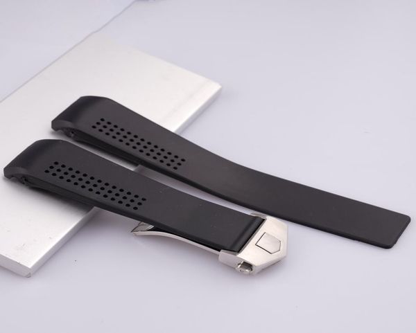 20 22mm new strap black silicone rubber watchbands strap silver deployment clasp for tag watch bundled installation tools8854214, Black;brown
20 22mm new strap black silicone rubber watchbands strap silver deployment clasp for tag watch bundled installation tools8854214, Black;brown