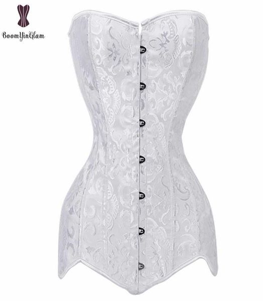 drop corset long torso corsets black white korset overbust waist slimming floral bustier women plus size gorset1706136
drop corset long torso corsets black white korset overbust waist slimming floral bustier women plus size gorset1706136