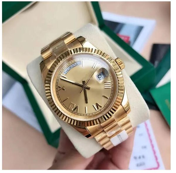with original box fahion mens watch datejust mechanical 41mm aaa watches stainless steel bezel wristwatches, Slivery;brown
with original box fahion mens watch datejust mechanical 41mm aaa watches stainless steel bezel wristwatches, Slivery;brown