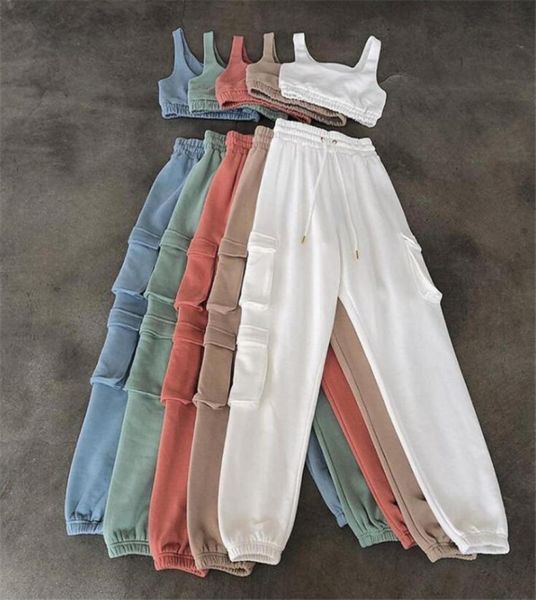 fashionsolid sportswear tank and sweatpants two piece sets women sleeveless casual workout loungewear pocket tracksuits2820190, Gray
fashionsolid sportswear tank and sweatpants two piece sets women sleeveless casual workout loungewear pocket tracksuits2820190, Gray