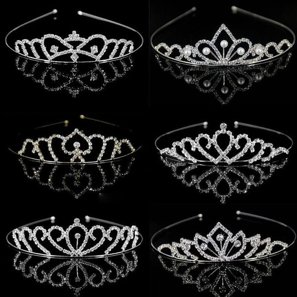 girls crystal tiaras and crowns headband girls princess bridal prom crown wedding party accessiories jewelryzz, Slivery;white
girls crystal tiaras and crowns headband girls princess bridal prom crown wedding party accessiories jewelryzz, Slivery;white