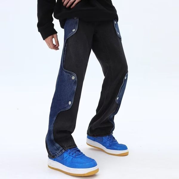 mens jeans cyber y2k baggy kpop pants for men clothing irregular patchwork straight women luxury denim trousers ropa hombre 230808, Blue
mens jeans cyber y2k baggy kpop pants for men clothing irregular patchwork straight women luxury denim trousers ropa hombre 230808, Blue
