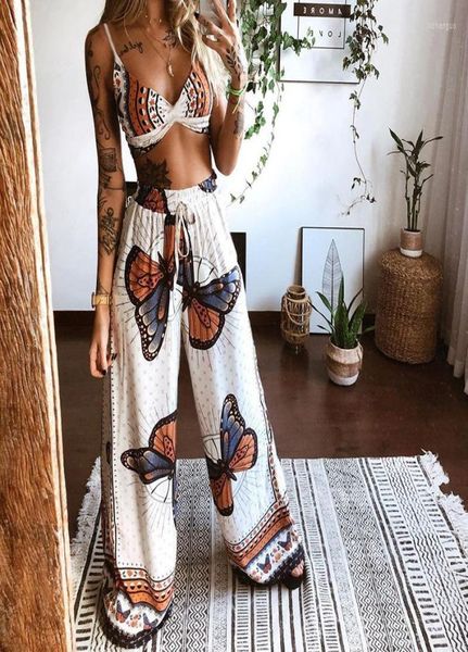 women039s two piece pants 2 pecs suit summer tracksuit sets womens outfits boho beach style print underwear loose high wid3945579, White
women039s two piece pants 2 pecs suit summer tracksuit sets womens outfits boho beach style print underwear loose high wid3945579, White